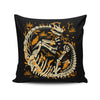 Brachio Fossils - Throw Pillow