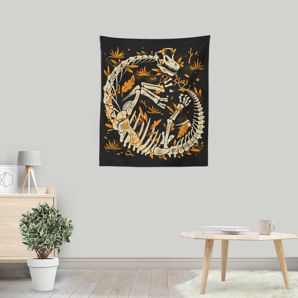 Brachio Fossils - Wall Tapestry