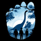 Brachiosaurus Footprint - Canvas Print