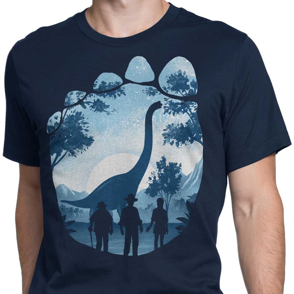 Brachiosaurus Footprint - Men's Apparel
