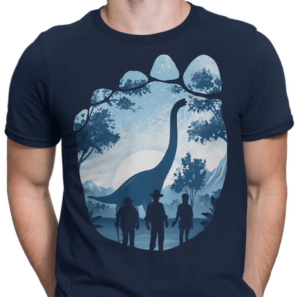 Brachiosaurus Footprint - Men's Apparel