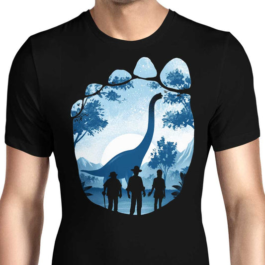 Brachiosaurus Footprint - Men's Apparel