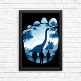 Brachiosaurus Footprint - Posters & Prints