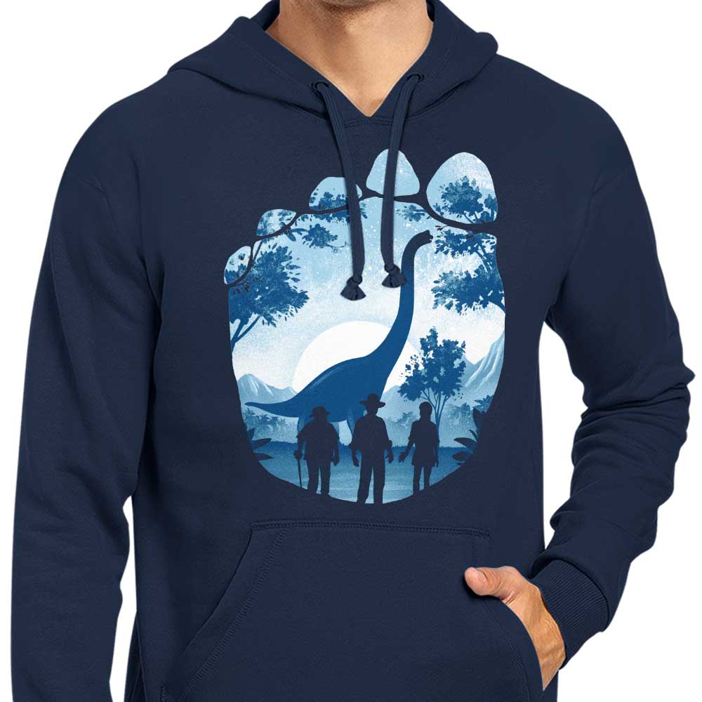 Brachiosaurus Footprint - Hoodie
