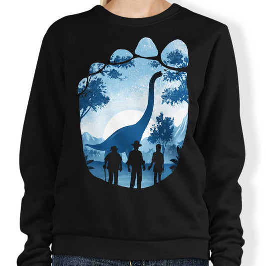 Brachiosaurus Footprint - Sweatshirt