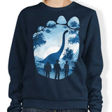 Brachiosaurus Footprint - Sweatshirt