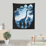 Brachiosaurus Footprint - Wall Tapestry