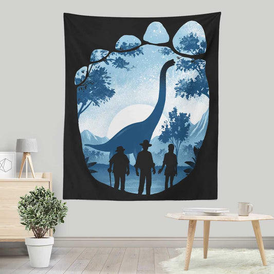 Brachiosaurus Footprint - Wall Tapestry