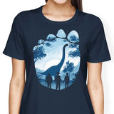 Brachiosaurus Footprint - Women's Apparel