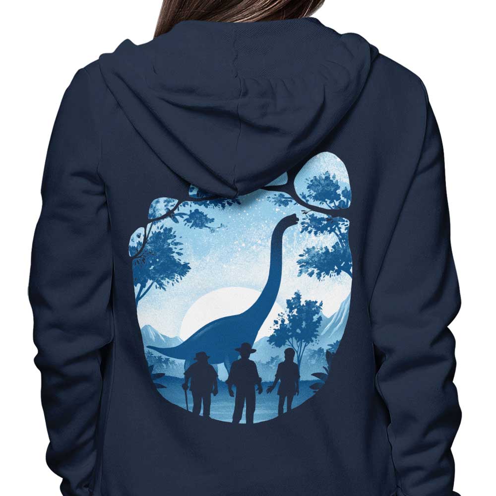 Brachiosaurus Footprint - Hoodie