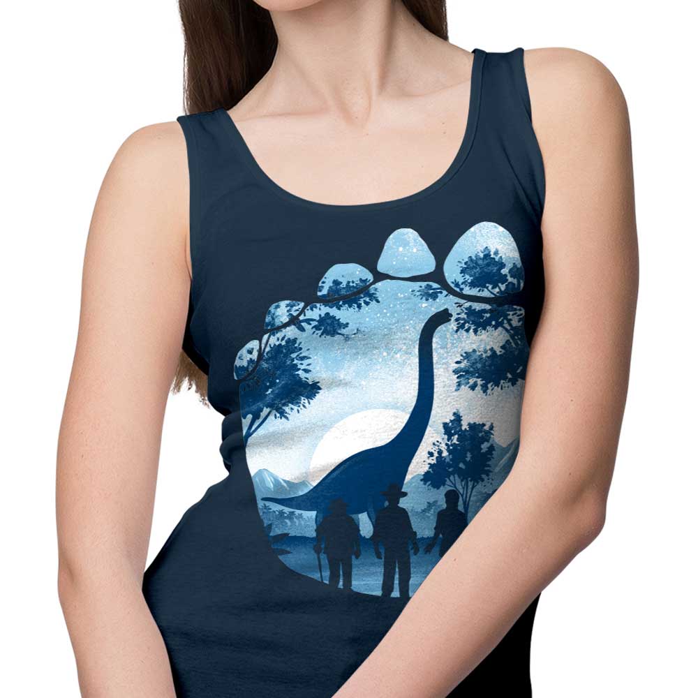 Brachiosaurus Footprint - Tank Top