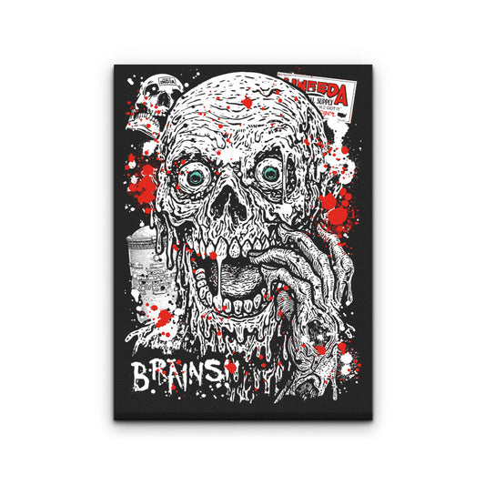 Braindrain - Canvas Print