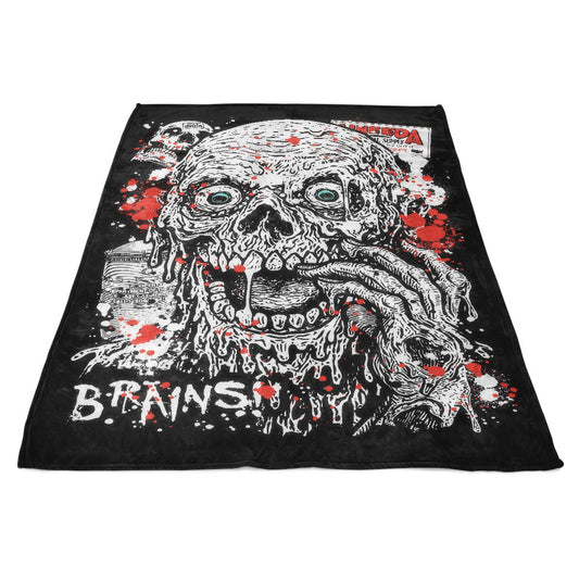 Braindrain - Fleece Blanket