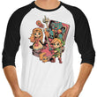 Brave Game Boy - 3/4 Sleeve Raglan T-Shirt