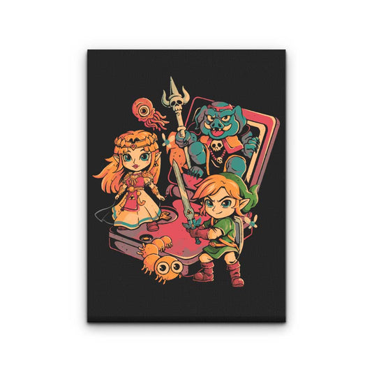 Brave Game Boy - Canvas Print