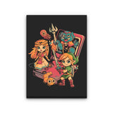 Brave Game Boy - Canvas Print