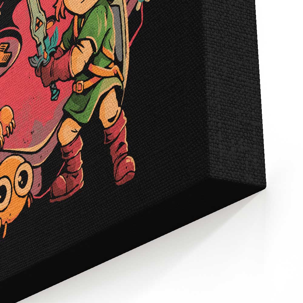 Brave Game Boy - Canvas Print
