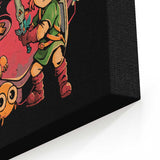 Brave Game Boy - Canvas Print