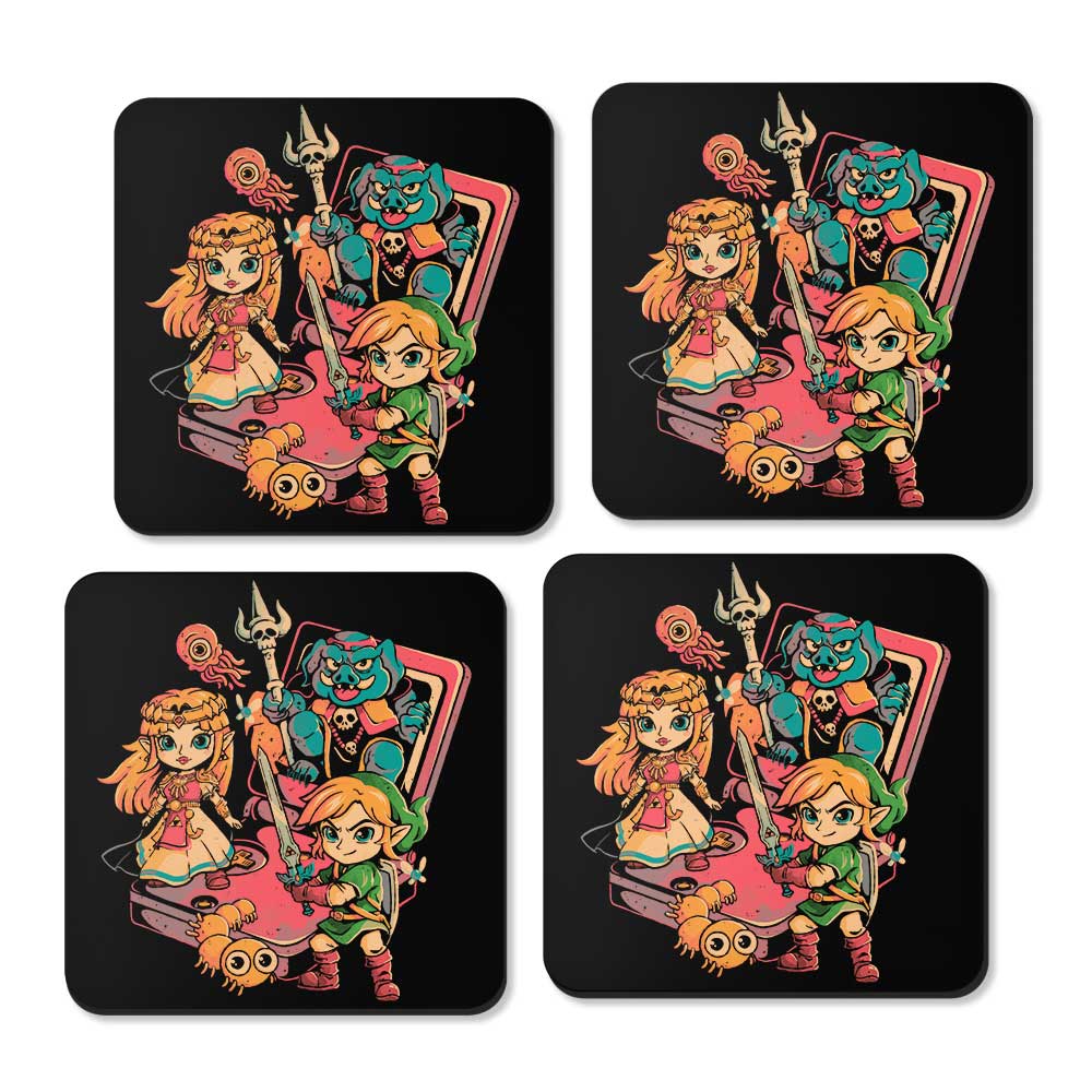 Brave Game Boy - Coasters