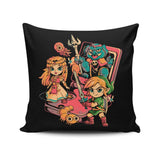 Brave Game Boy - Throw Pillow
