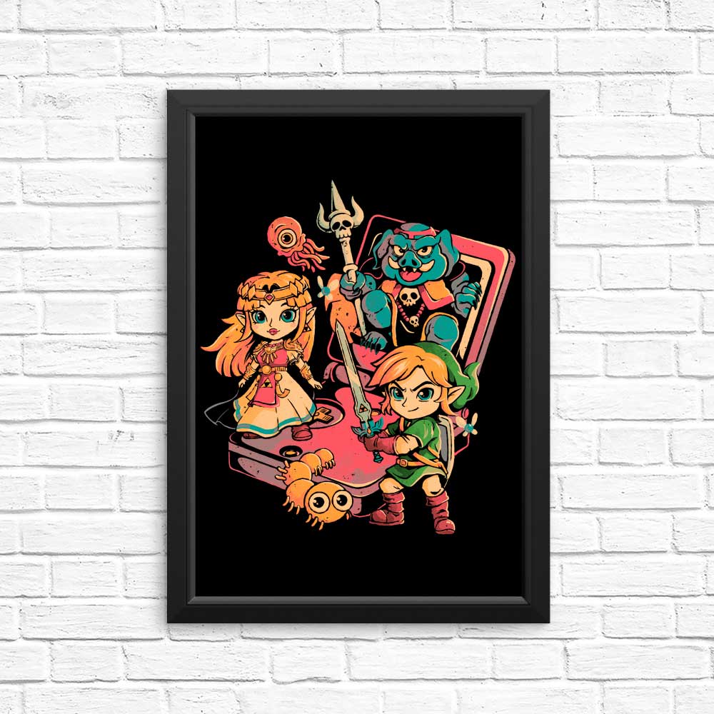 Brave Game Boy - Posters & Prints