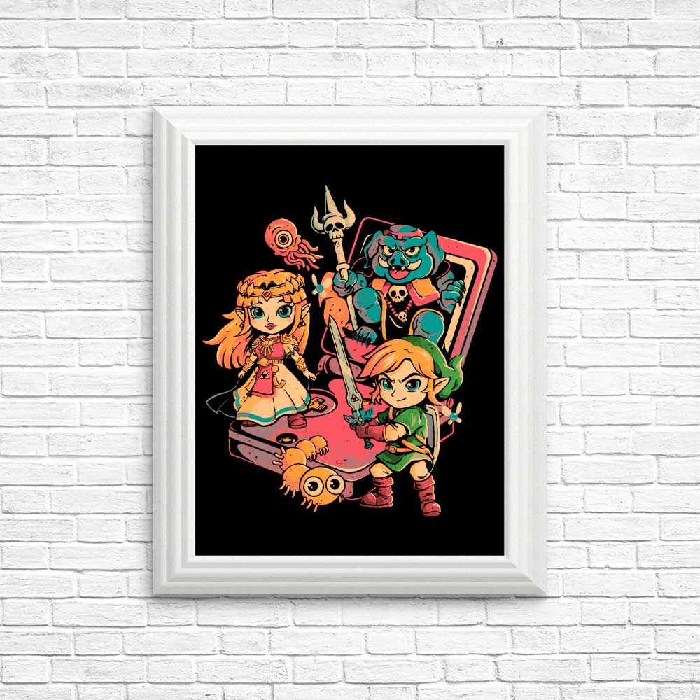 Brave Game Boy - Posters & Prints