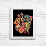 Brave Game Boy - Posters & Prints