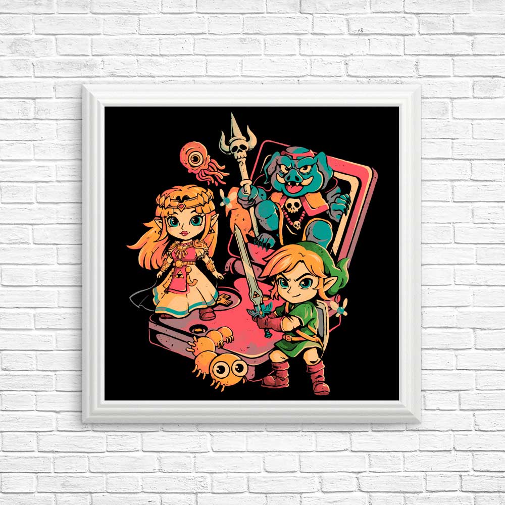 Brave Game Boy - Posters & Prints