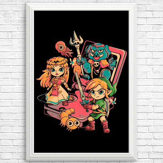 Brave Game Boy - Posters & Prints