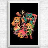 Brave Game Boy - Posters & Prints