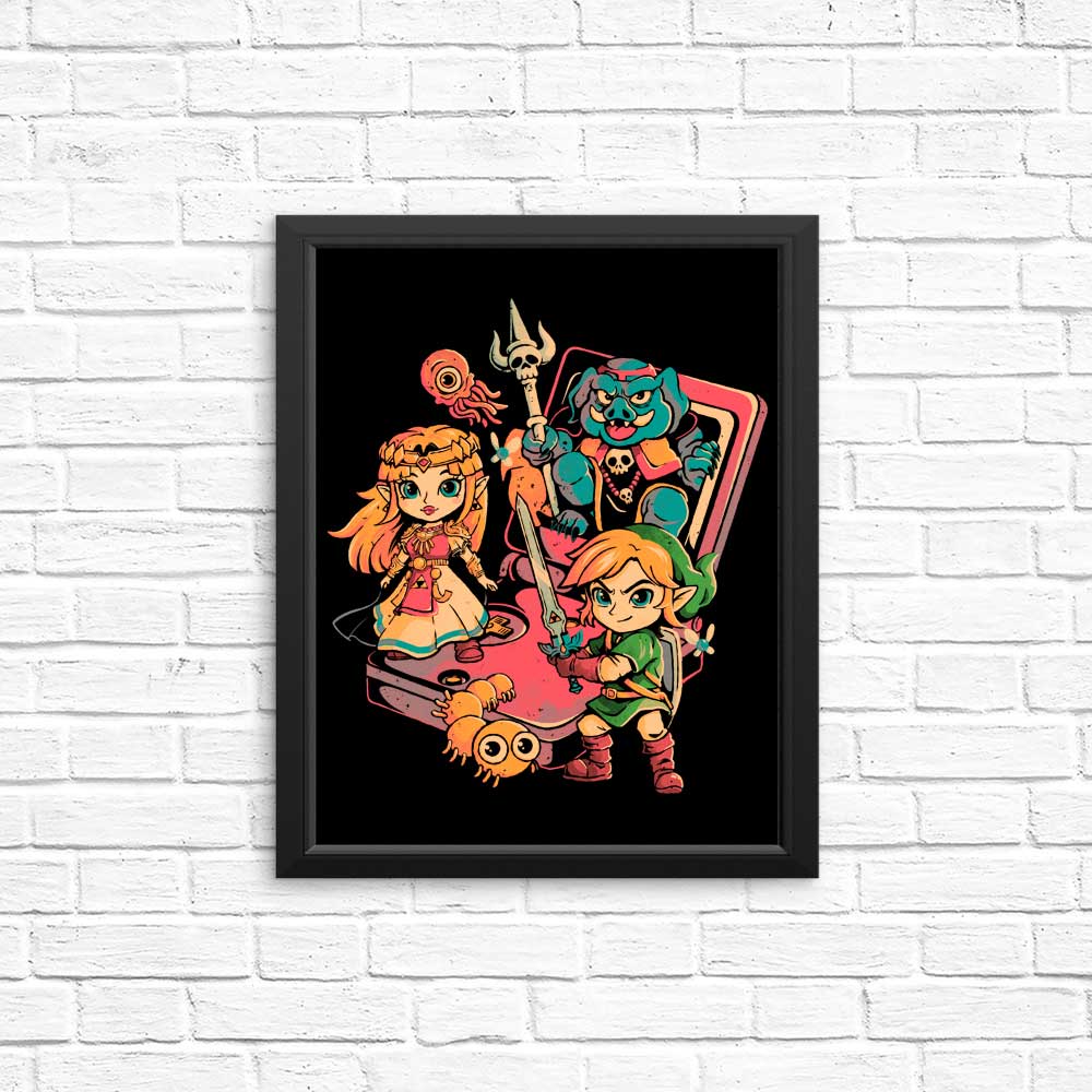Brave Game Boy - Posters & Prints