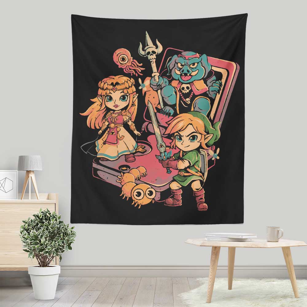 Brave Game Boy - Wall Tapestry