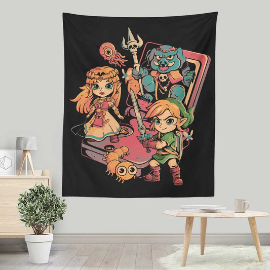 Brave Game Boy - Wall Tapestry