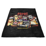 Breaking Some Shells - Fleece Blanket