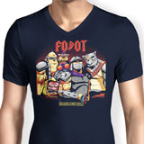 Breaking Some Shells - Men's V-Neck