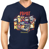 Breaking Some Shells - Men's V-Neck