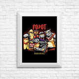 Breaking Some Shells - Posters & Prints