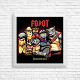 Breaking Some Shells - Posters & Prints