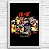 Breaking Some Shells - Posters & Prints