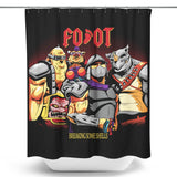 Breaking Some Shells - Shower Curtain