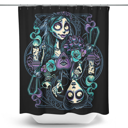 Bride and Victor - Shower Curtain