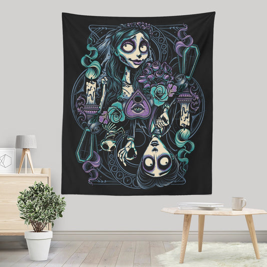 Bride and Victor - Wall Tapestry