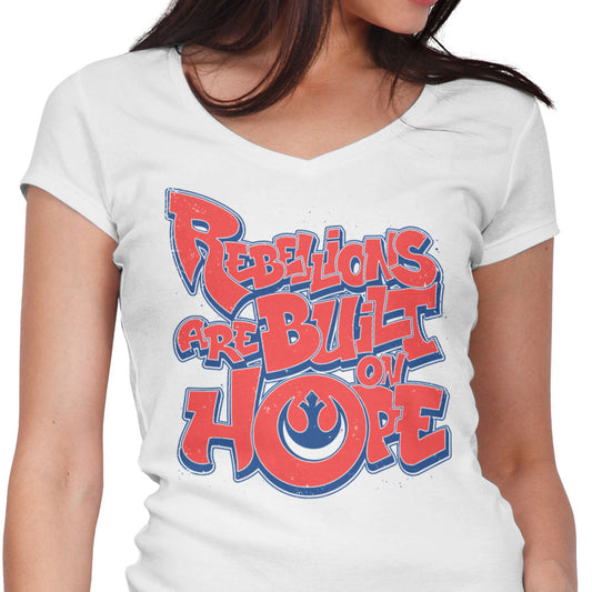 Built on Hope - Women's V-Neck