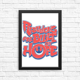 Built on Hope - Posters & Prints