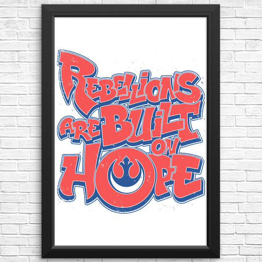 Built on Hope - Posters & Prints