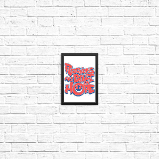 Built on Hope - Posters & Prints