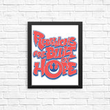 Built on Hope - Posters & Prints