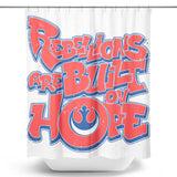 Built on Hope - Shower Curtain