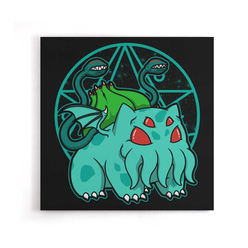 Bulbathulhu - Canvas Print