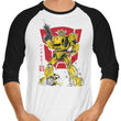 Bumble Sumi-e - 3/4 Sleeve Raglan T-Shirt